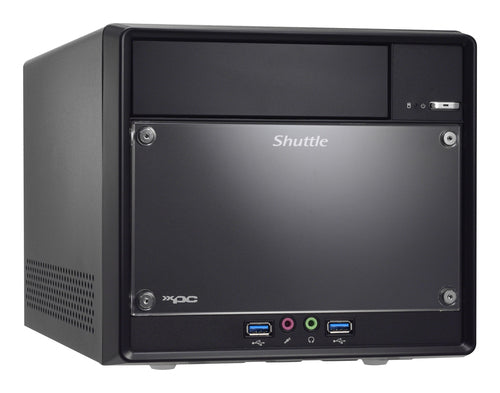 Shuttle XPC cube Barebone SH610R4 - S1700, Intel H610, 1x PCIe X16, 1x PCIe X1, 1x LAN,1x HDMI, 2x DP, 1x VGA 2x 3.5" HDD bays