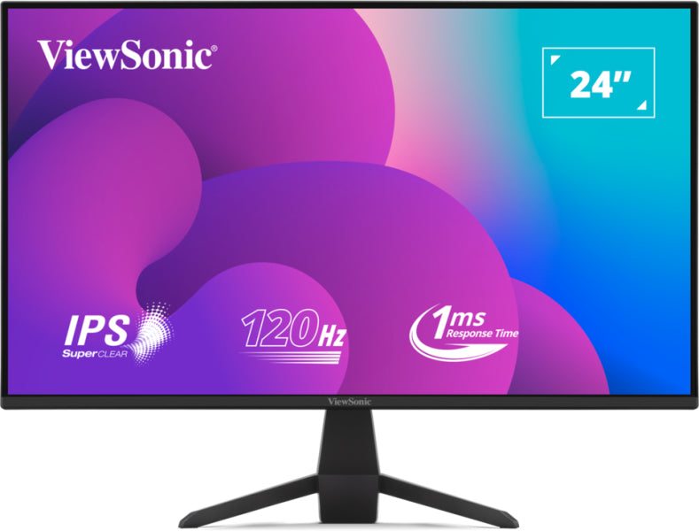 Viewsonic VX2470-MHD computer monitor 61 cm (24") 1920 x 1080 pixels Full HD LED Black