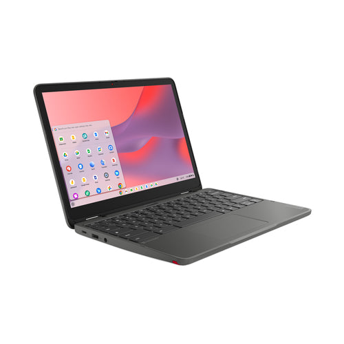 Lenovo 500e Yoga Chromebook Gen 4 Intel® N N100 31 cm (12.2") Touchscreen WUXGA 4 GB LPDDR5-SDRAM 32 GB eMMC Wi-Fi 6E (802.11ax) ChromeOS Grey US English