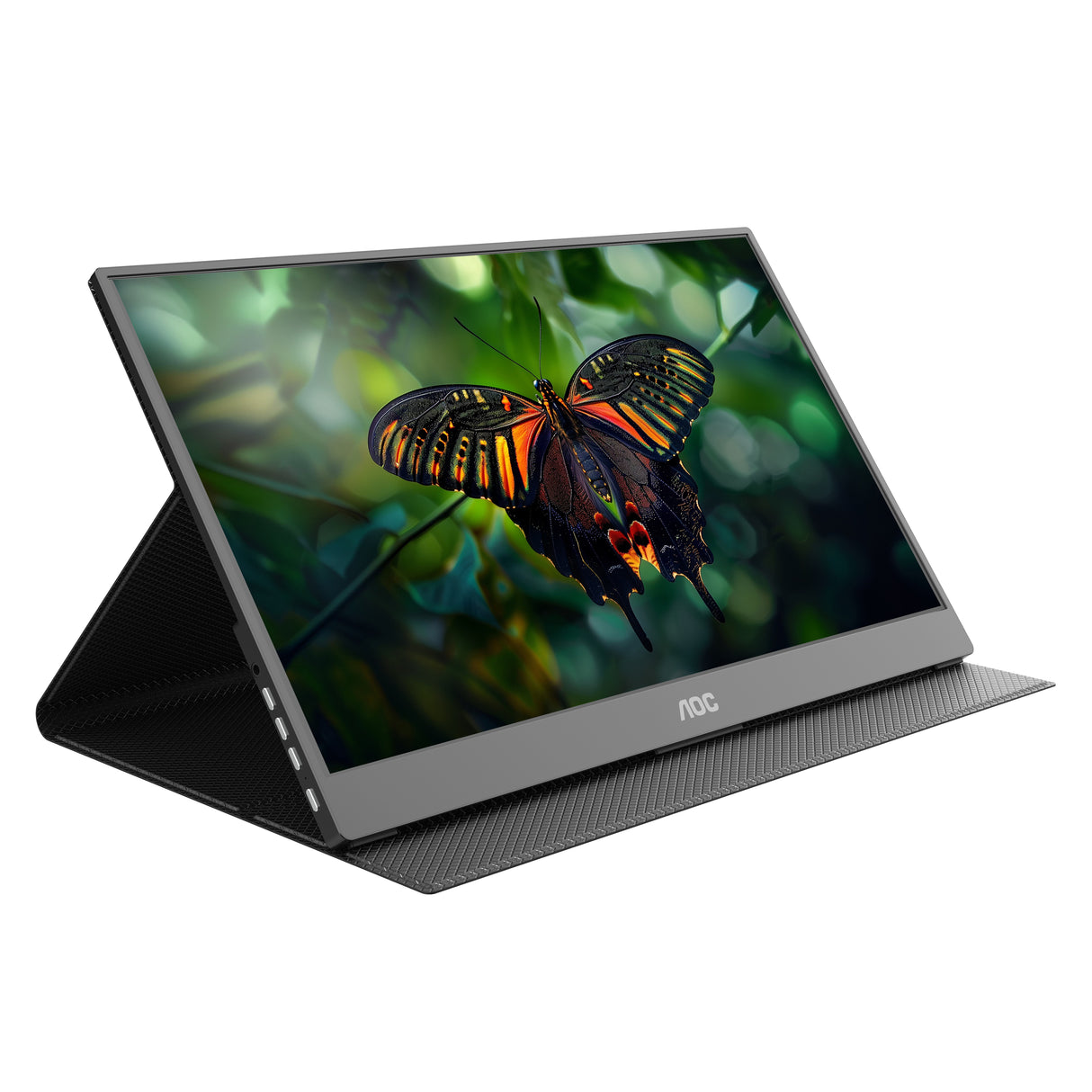 AOC 16T10 portable TV/monitor Portable monitor Black 39.6 cm (15.6") 1920 x 1080 pixels