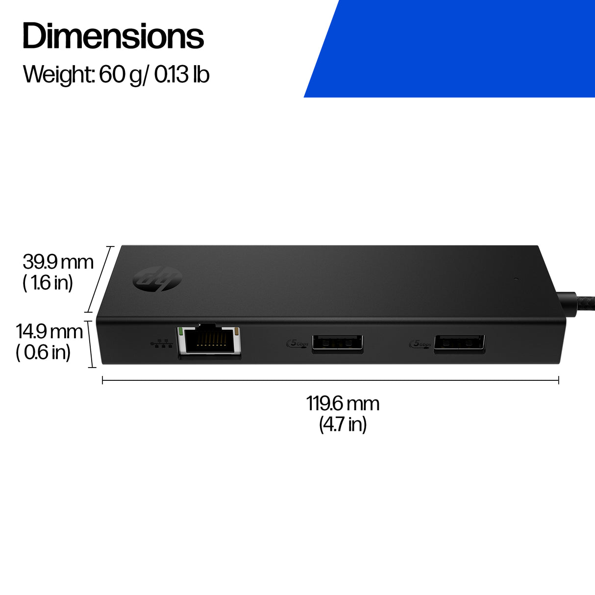 HP Portable USB-C Hub