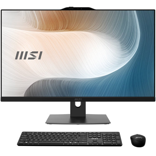 MSI Modern AM272P 1M-819US Intel Core 5 120U 68.6 cm (27") 1920 x 1080 pixels All-in-One PC 32 GB DDR5-SDRAM 1 TB SSD Windows 11 Home Wi-Fi 6E (802.11ax) Black