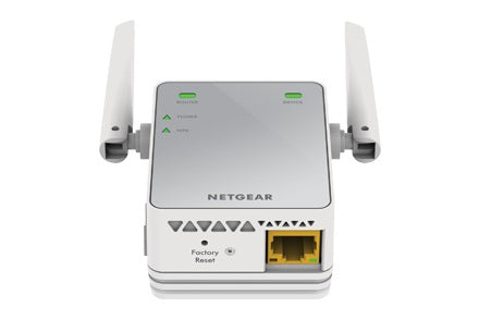 NETGEAR EX2700-100PAS network extender Network repeater White 100 Mbit/s