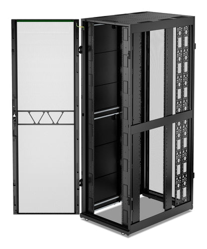 APC NetShelter SX, Server Rack Enclosure, Gen 2, 52U, 2436H x 800W x 1200D mm, with Sides, Black