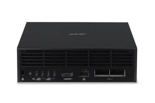 Acer Veriton GN100 GB10 128 GB LPDDR5x-SDRAM 4 TB SSD DGX OS Mini PC Workstation Black, Grey