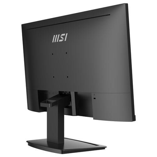 MSI Pro MP243 23.8 Inch Monitor, Full HD (1920 x 1080), 75Hz, IPS, 5ms, HDMI, DisplayPort, Built-in Speakers, Anti-Glare, Anti-Flicker, Less Blue light, TÜV Certified, VESA, Kensington, Black