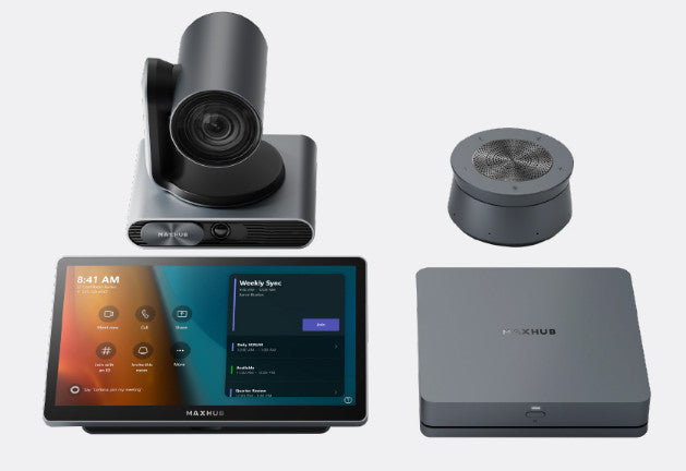 MAXHUB XT20-PS Kit Microsoft Teams Rooms on Windows with PTZ Camera and Speakerphone Bundle