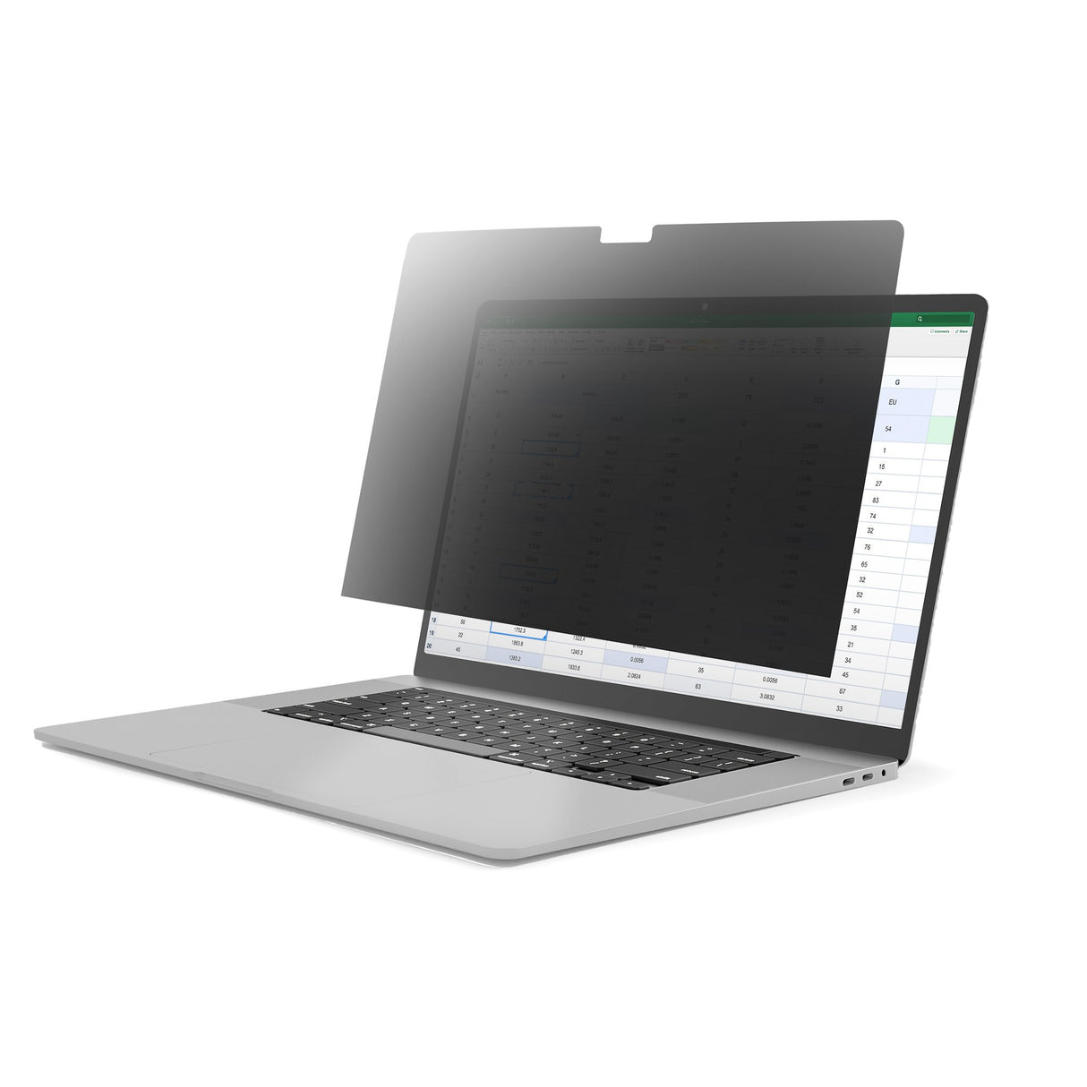 StarTech.com 14-inch MacBook Pro M1 M2 M3 M4 Flip-Over Laptop Privacy Screen, Blue Light Screen Protector, Double-Sided Anti-Glare Matte or Glossy, Laptop Privacy Filter