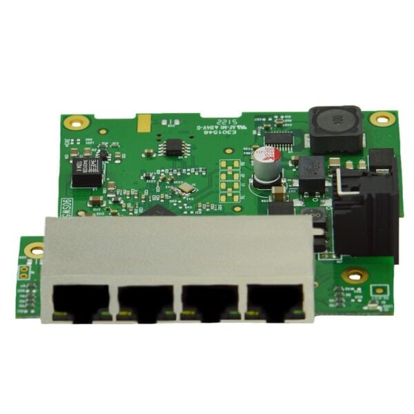Brainboxes SW-114 network switch Unmanaged Gigabit Ethernet (10/100/1000) Embedded Green