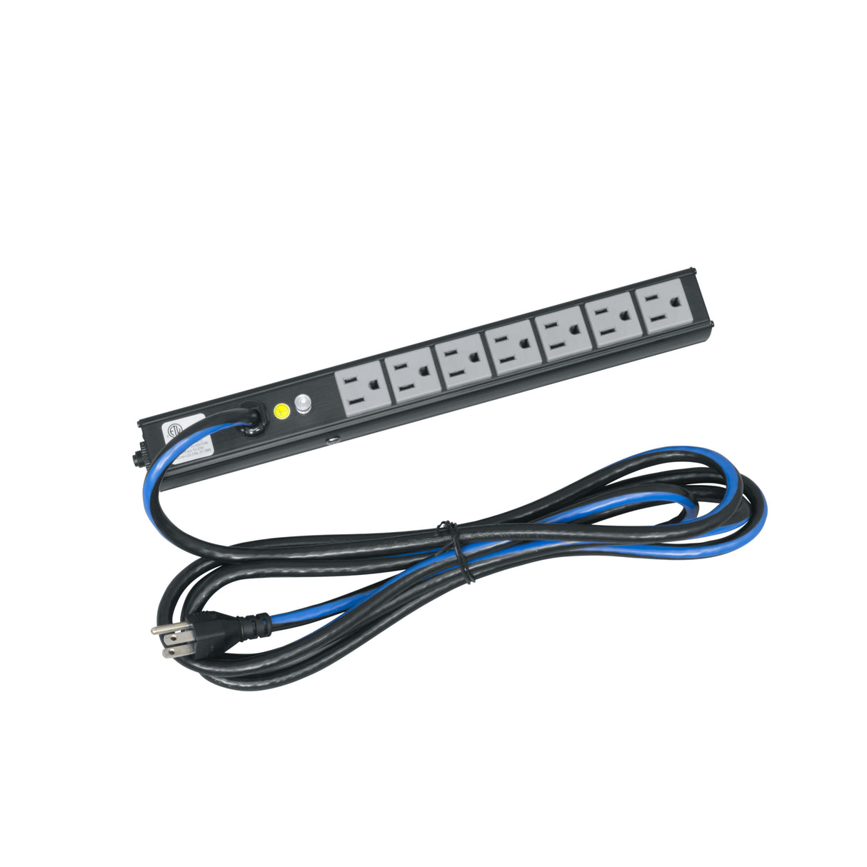 Middle Atlantic PD-715SC-NS power distribution unit (PDU) 7 AC outlet(s) Black, Grey