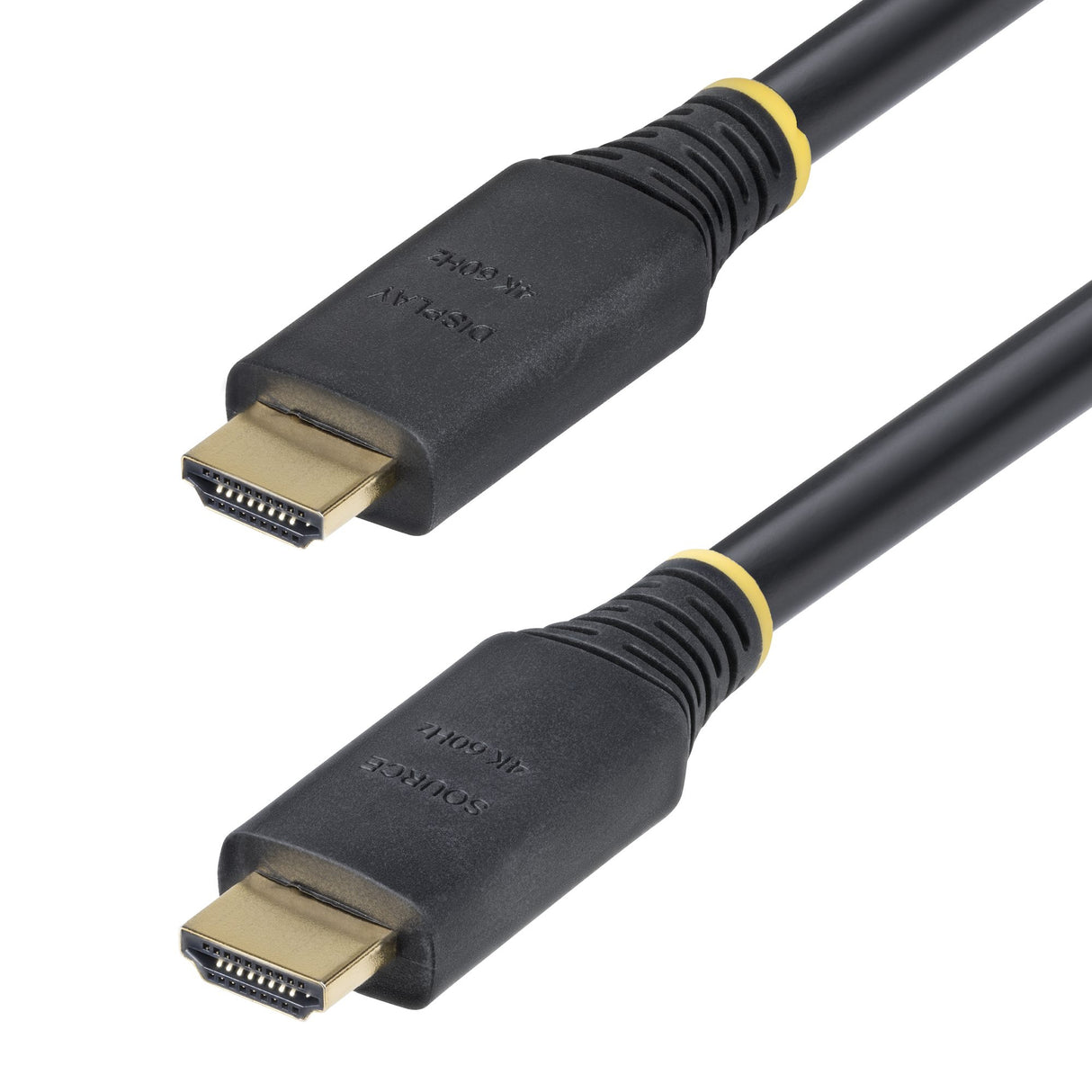 StarTech.com 30ft (9.1m) Active High Speed HDMI Cable, 4K 60Hz/1440p 144Hz, HDR10/HDCP 2.2/ARC, 18Gbps, UHD HDMI 2.0 Cord for TV/Monitor/Display, TPE Jacket