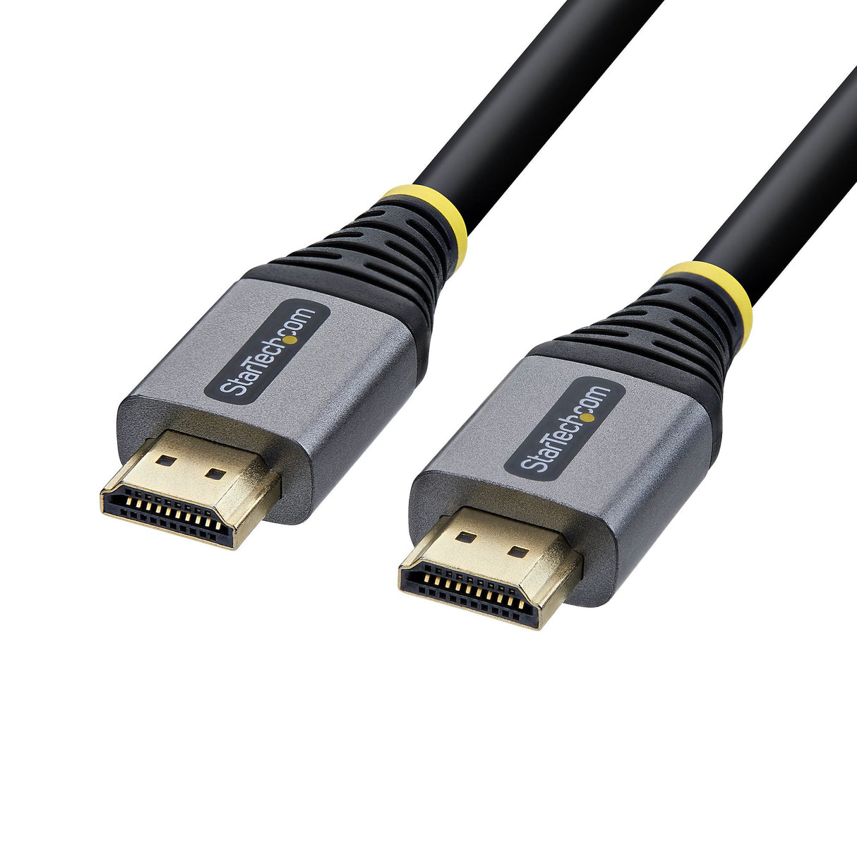 StarTech.com 25ft (7.6m) Premium Certified High Speed HDMI Cable, 4K 60Hz/1440p 144Hz, HDMI 2.0 Cable with HDR10/ARC, 18Gbps, 4K HDMI Cord for Monitor/TV/Display, High-Flex TPE Jacket