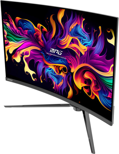 MSI MPG 321CURX QD-OLED computer monitor 80 cm (31.5") 3840 x 2160 pixels 4K Ultra HD Black