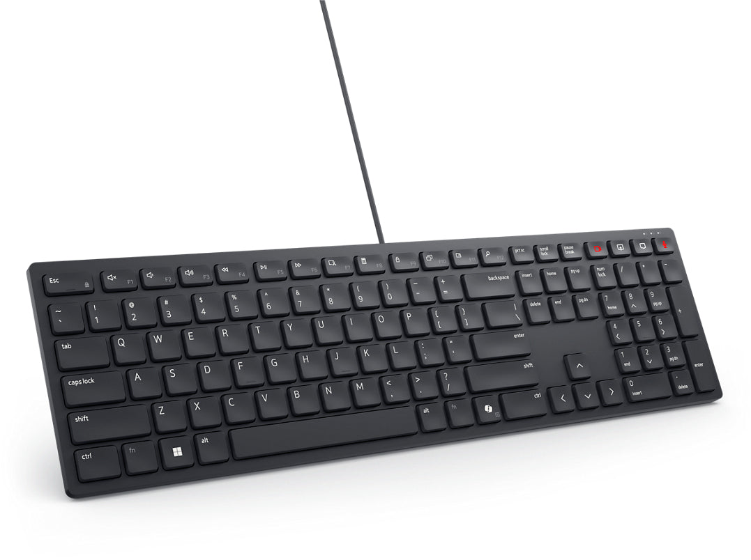 DELL KB525C keyboard Office USB Canadian Black