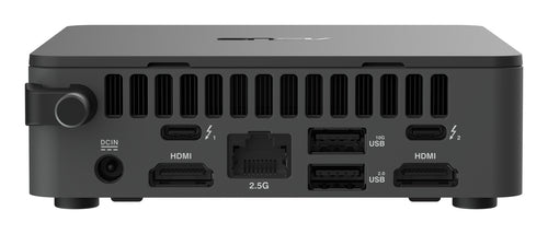 ASUS NUC RNUC13ANKI5048CUI Intel® Core™ i5 i5-1340P 8 GB DDR4-SDRAM 512 GB SSD Windows 11 Pro UCFF Mini PC barebone Black