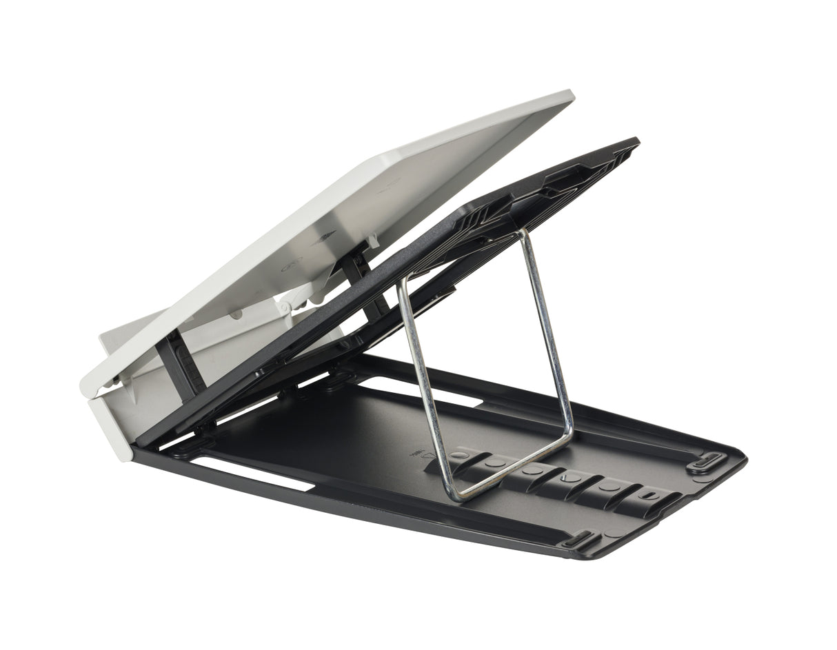 BakkerElkhuizen Ergo-Q 330 Circular Laptop stand Black, Gray 17"