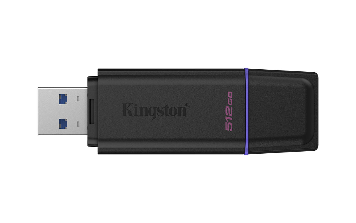 Kingston Technology DataTraveler 512GB Portable USB 3.2 Gen 1 Exodia Black/Purple