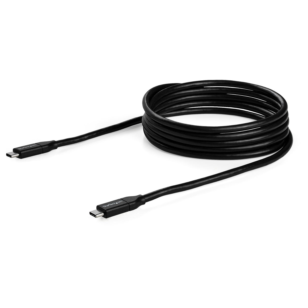 StarTech.com 6.6ft (2m) USB-C Fast Charging Cable, Charge & Sync, 100W (5A) PD, USB 2.0, USB-IF Certified - Black USB C Charging Cord