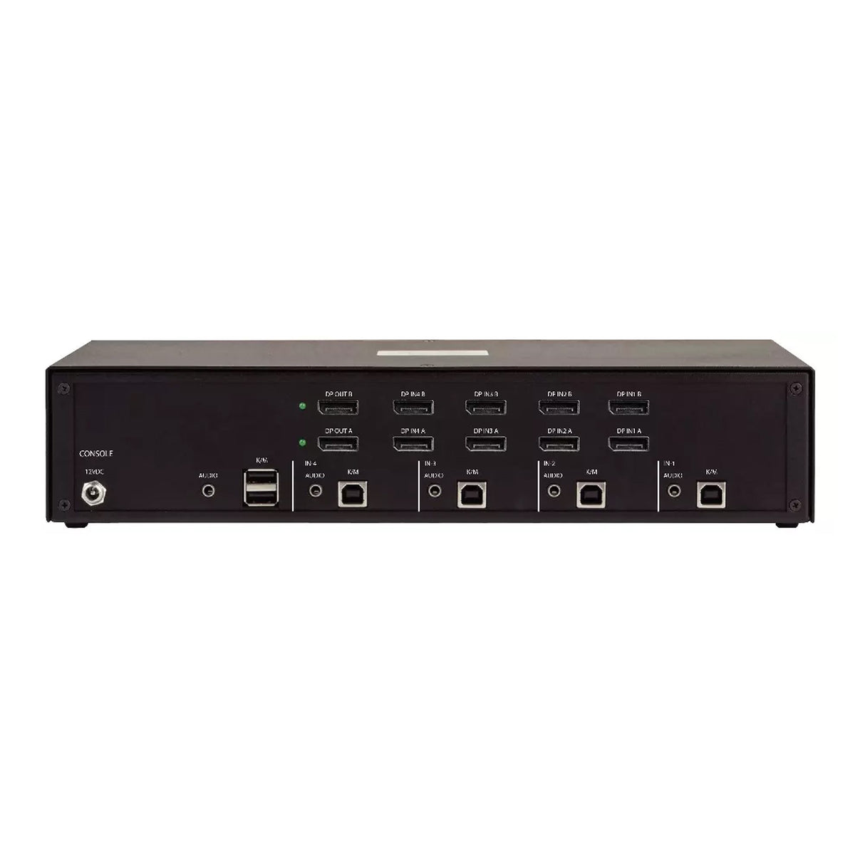 StarTech.com Secure 4-Port Dual-Monitor KVM Switch, DisplayPort, 4K 60Hz, NIAP 4.0 Desktop KVM, Metal Housing, Made in the USA