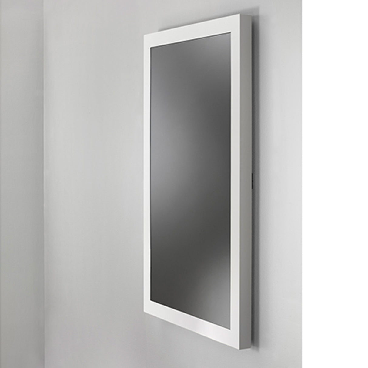 Chief ImpactTM On-Wall Kiosk with Protective Glass - Portrait 65 Inch White