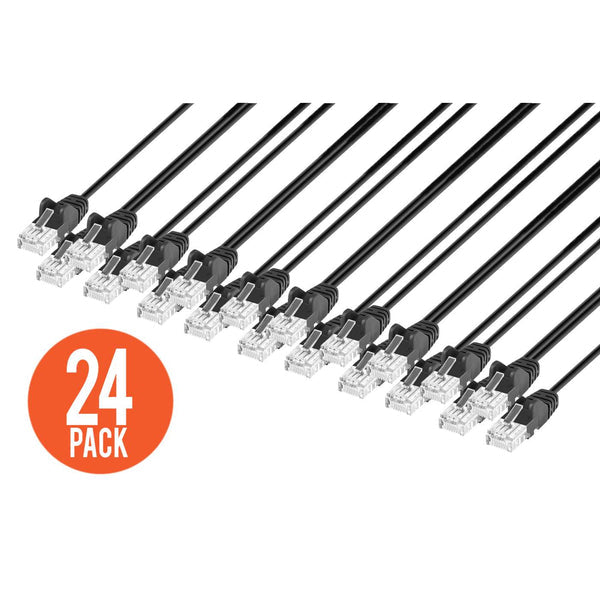 Intellinet 745031 networking cable Black 0.5 m Cat6 U/UTP (UTP)