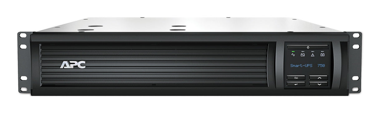 APC SMT750RM2UCNC uninterruptible power supply (UPS) Line-Interactive 0.75 kVA 0.4 W 6 AC outlet(s)