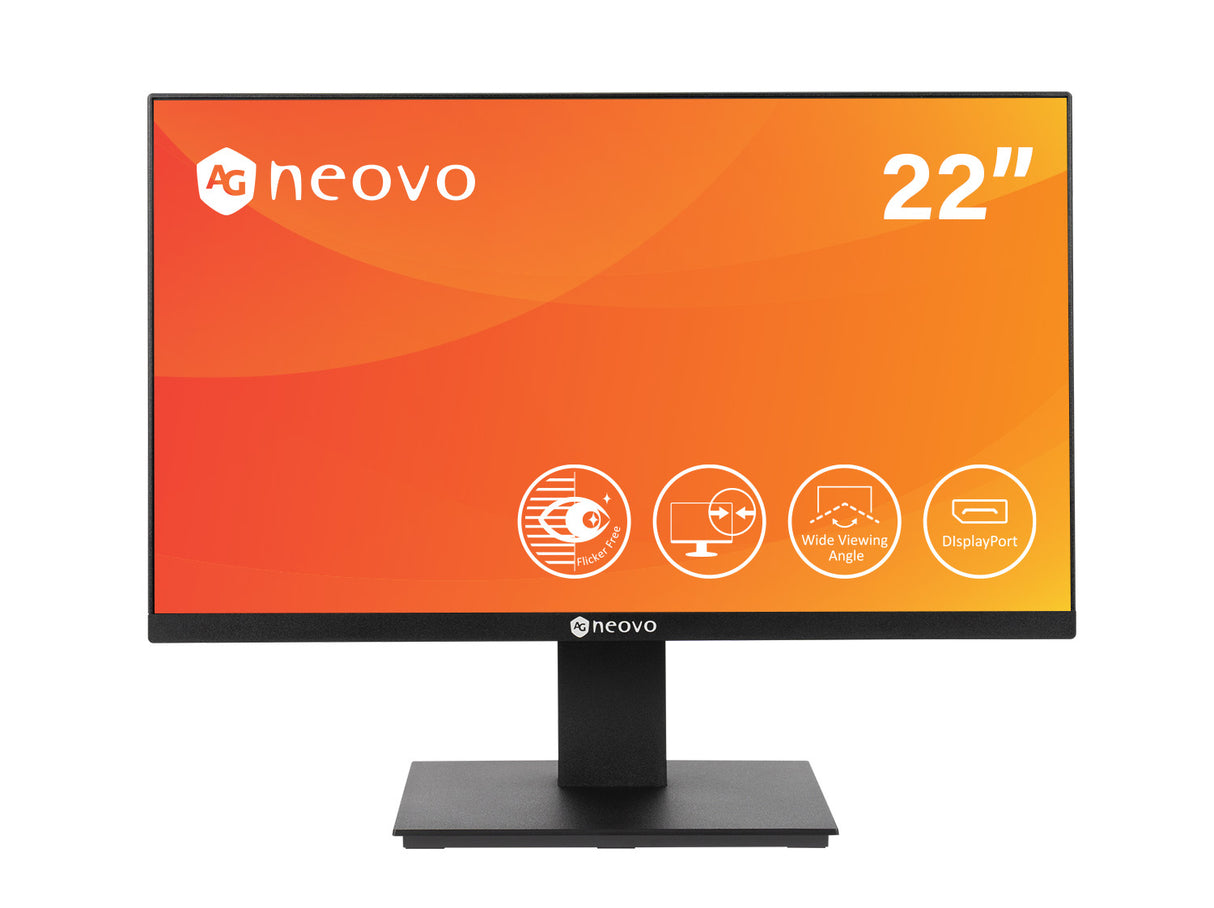 AG Neovo LA-2202 computer monitor 54.6 cm (21.5") 1920 x 1080 pixels Full HD LCD Black
