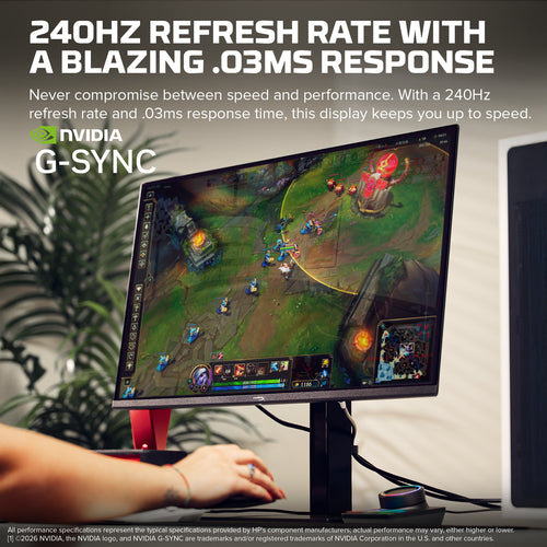 HyperX OMEN OLED 27 inch QHD 240Hz Gaming Monitor - OMEN OLED 27q