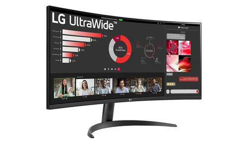 LG 34WR50QK-B computer monitor 86.4 cm (34") 3440 x 1440 pixels Wide Quad HD Black