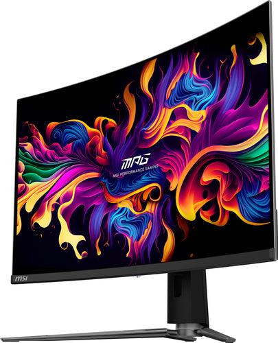 MSI MPG 321CURX QD-OLED computer monitor 80 cm (31.5") 3840 x 2160 pixels 4K Ultra HD Black
