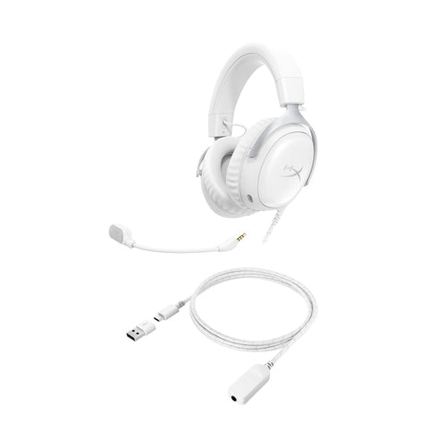 HyperX Cloud III - Gaming Headset (White)