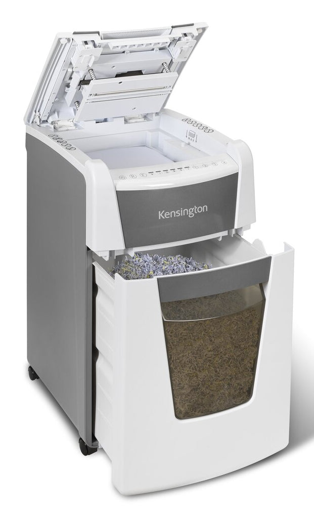 Kensington OfficeAssist A3000 paper shredder Micro-cut shredding 55 dB Grey, White