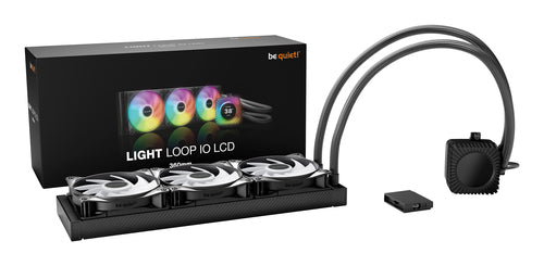 be quiet! Light Loop IO LCD 360 mm Black