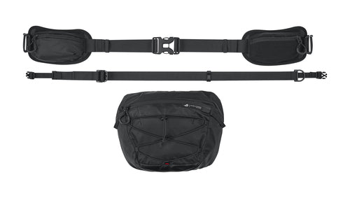 ASUS ROG Archer ErgoAir backpack Gaming backpack Black EVA (Ethylene Vinyl Acetate), Lycra, Nylon