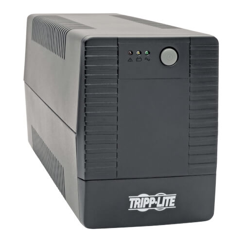 Tripp Lite 600VA 360W Line-Interactive 6 NEMA 5-15R Outlets USB, Desktop