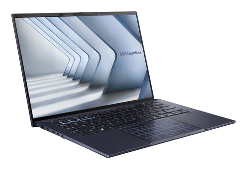 ASUS ExpertBook B9 OLED B9403CVA-XVE74 Intel Core 7 150U Laptop 35.6 cm (14") WQXGA+ 16 GB LPDDR5x-SDRAM 512 GB SSD Wi-Fi 6E (802.11ax) Windows 11 Pro Black