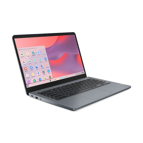 Lenovo 14e Chromebook Gen 3 N100 35.6 cm (14") Full HD 8 GB LPDDR5-SDRAM 64 GB eMMC Wi-Fi 6E (802.11ax) ChromeOS Grey