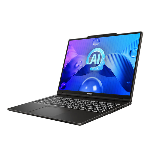 MSI Venture 16 AI A1MG-030CA Intel Core Ultra 7 155H Laptop 40.6 cm (16") 2K Ultra HD 16 GB DDR5-SDRAM 1 TB SSD Wi-Fi 6E (802.11ax) Windows 11 Home Grey