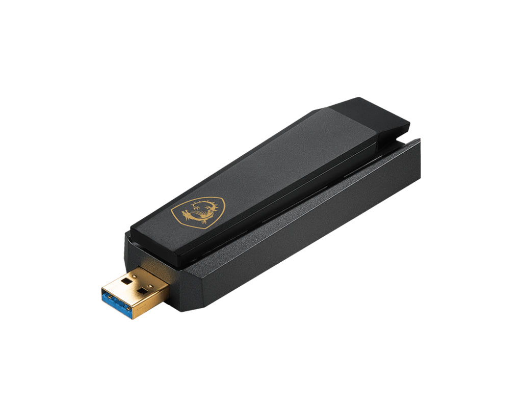MSI AXE5400 network card WLAN 2402 Mbit/s
