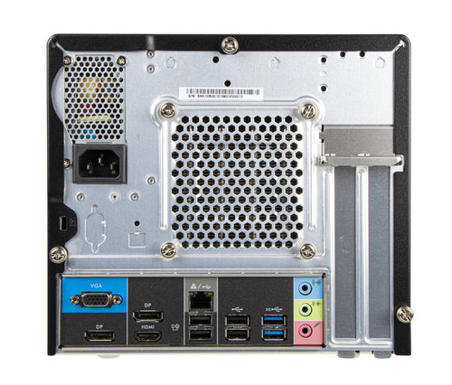 Shuttle XPC cube Barebone SH610R4 - S1700, Intel H610, 1x PCIe X16, 1x PCIe X1, 1x LAN,1x HDMI, 2x DP, 1x VGA 2x 3.5" HDD bays