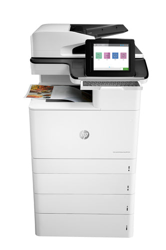 HP Color LaserJet Enterprise Flow LaserJet Enterprise Flow M776z Wireless Multifunction Color Printer, Copier, Scanner; Duplex