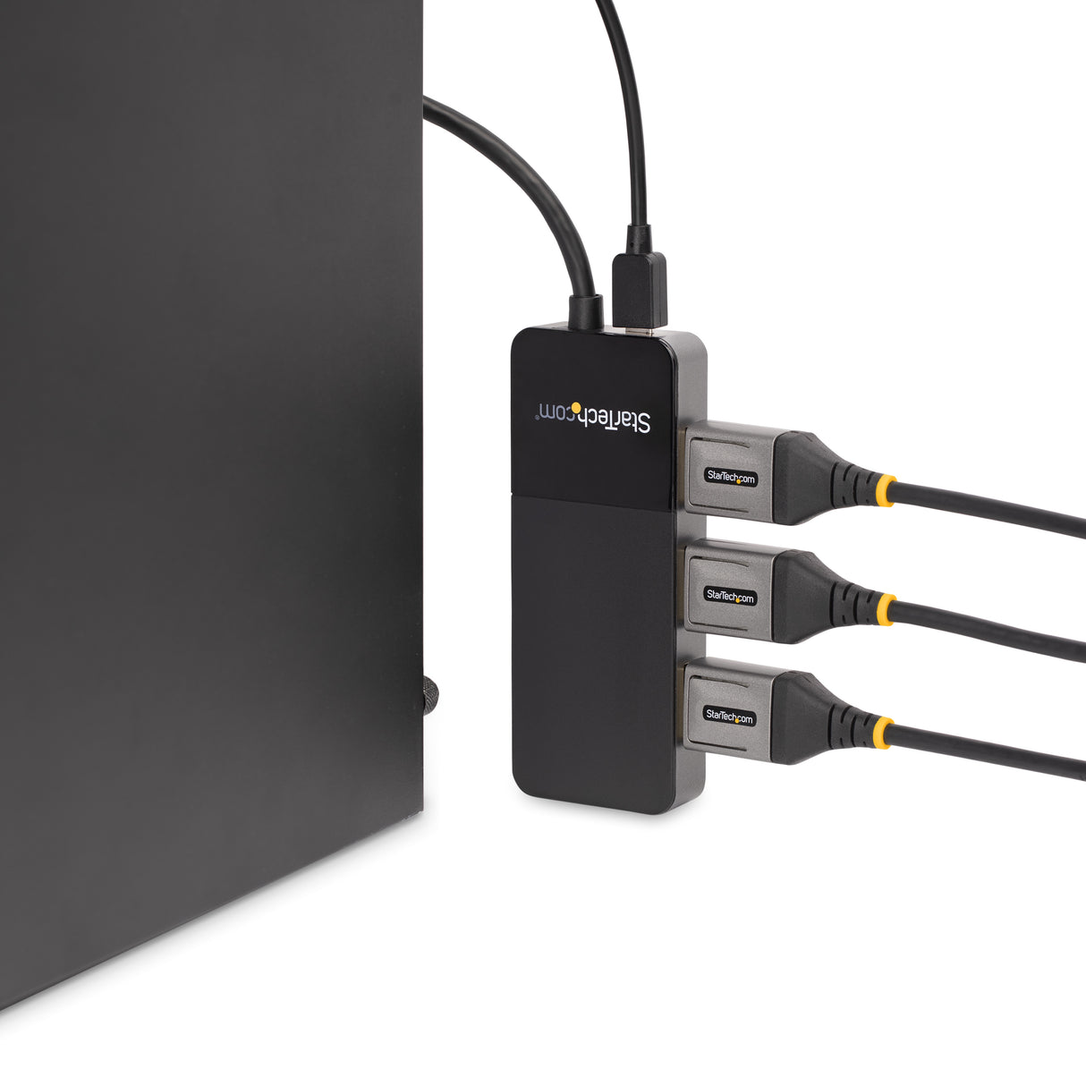 StarTech.com 3-Port DisplayPort 1.4 Splitter, DisplayPort to 3x DP Multi-Monitor Adapter, Triple 4K Computer MST Hub, USB Bus-Powered - Windows Only
