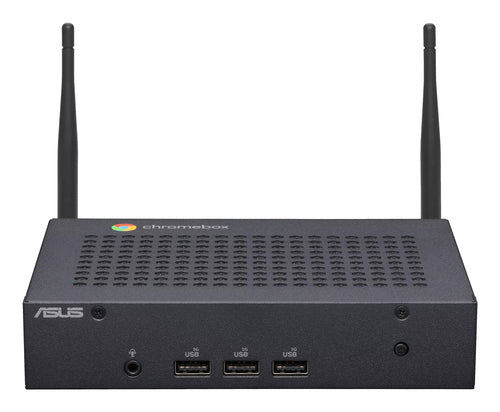 ASUS Chromebox CF40-BC0001UN Intel® Celeron® N N4500 8 GB LPDDR4x-SDRAM 64 GB eMMC ChromeOS SFF Mini PC Black