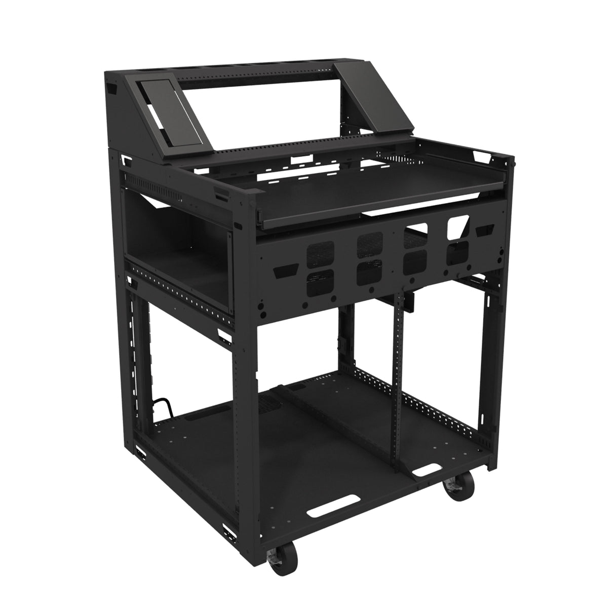 Middle Atlantic L5 Series Turret Frame 33 Inches Wide, 1.5 Bays