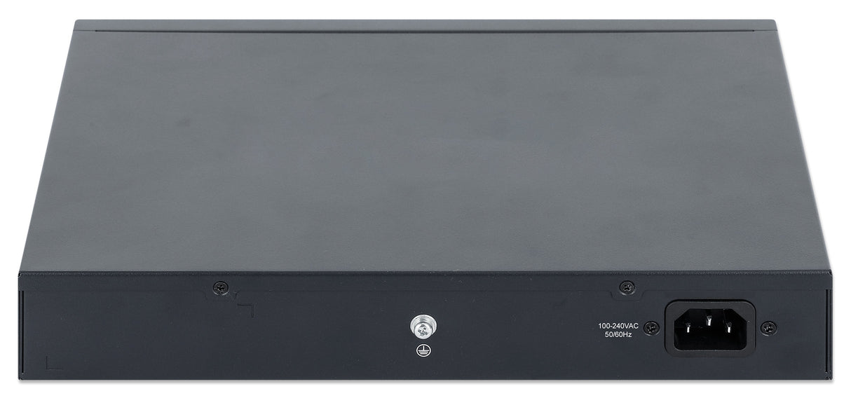 Intellinet 10-Port L2+ Fully Managed PoE++ Switch with 8 Gigabit Ethernet Ports and 2 SFP Uplinks