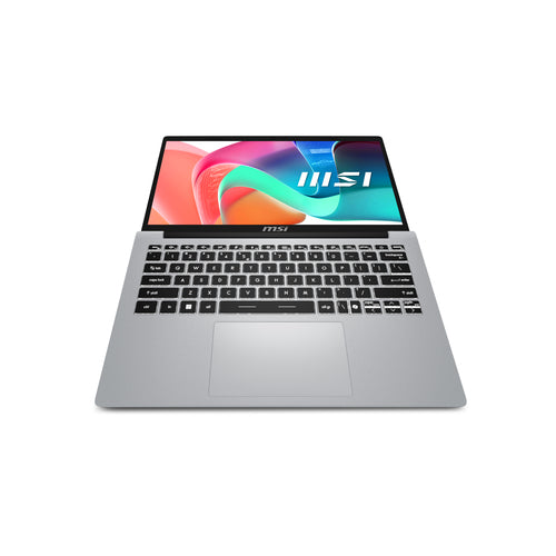 MSI Modern 14 F1MG-011US Intel Core 7 150U Laptop 35.6 cm (14") Full HD 16 GB DDR4-SDRAM 1 TB SSD Wi-Fi 6E (802.11ax) Windows 11 Pro Silver