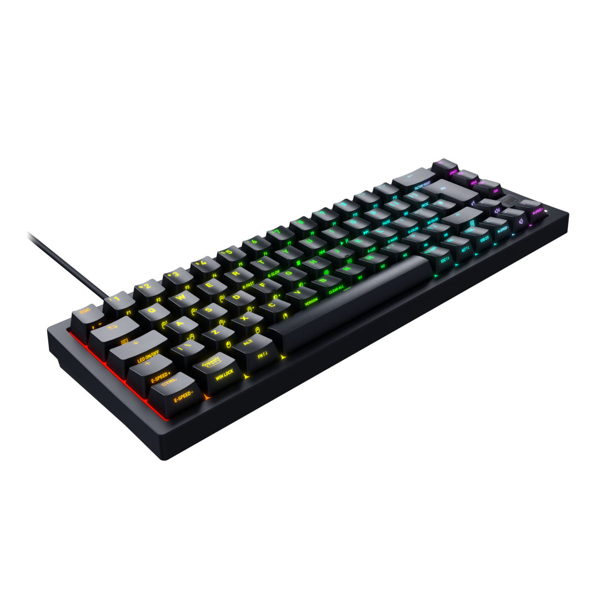 CHERRY K5V2 Compact keyboard Gaming USB QWERTY English Black