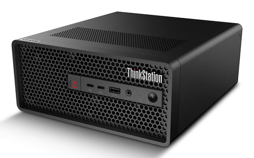 Lenovo ThinkStation P3 Ultra Intel® Core™ i7 i7-13700 16 GB DDR5-SDRAM 512 GB SSD NVIDIA T400 Windows 11 Pro Mini Tower Workstation Black