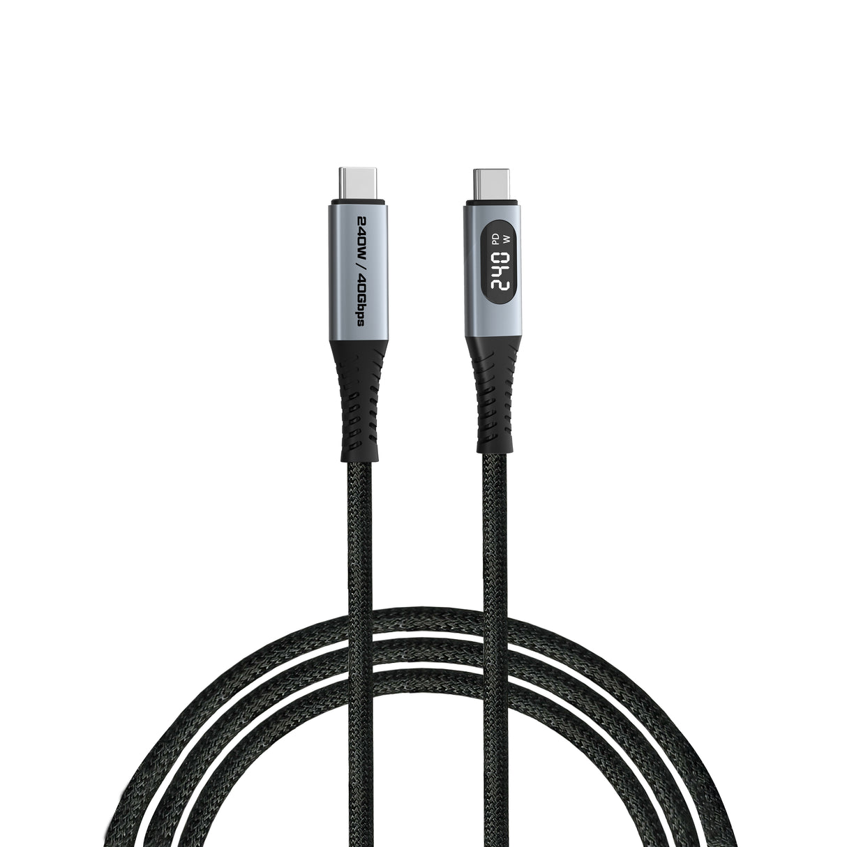 Verbatim Sync & Charge USB C to USB C 240W 40 Gbps Display 120 cm