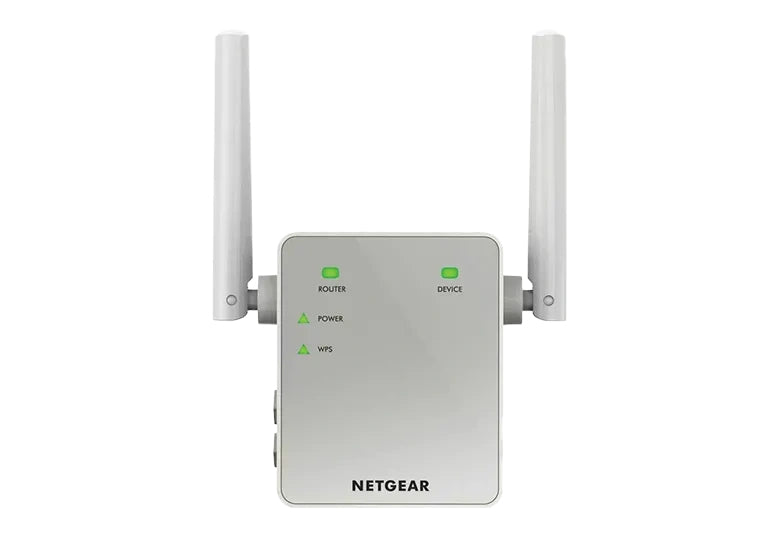 NETGEAR EX6120-100CNS network extender Network repeater Grey, White 10, 100 Mbit/s